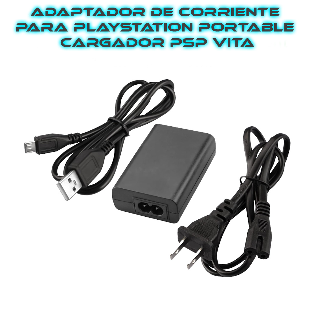 Foto 2 | Adaptador De Corriente Para Playstation Portable Cargador Psp Vita