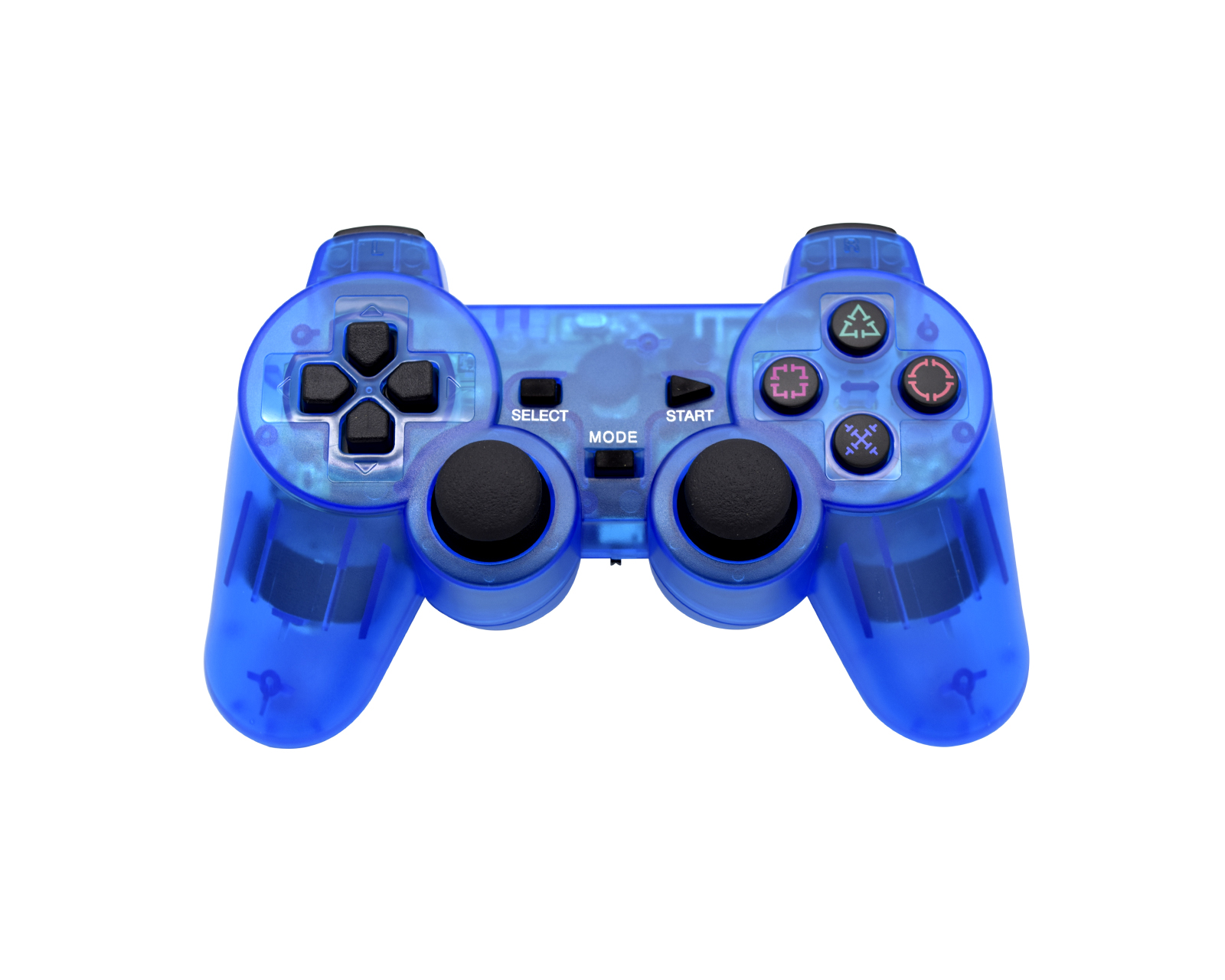 Control Inalámbrico Virtual Zone Compatible Con PS2 color Azul