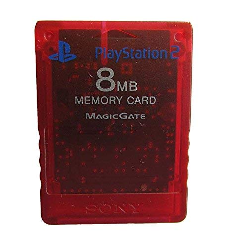 Reacondicionado Tarjeta De Memoria Sony Ps2 8mb Roja - Venta Internacional.