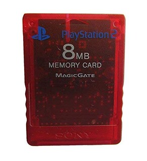 Foto 1 | Reacondicionado Tarjeta De Memoria Sony Ps2 8mb Roja - Venta Internacional.