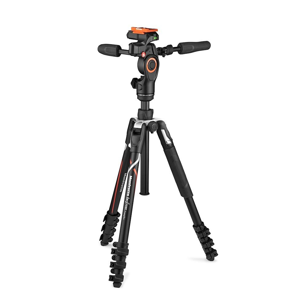 Tripié Befree 3way Live Advanced Manfrotto Mkbfrla-3w color Negro