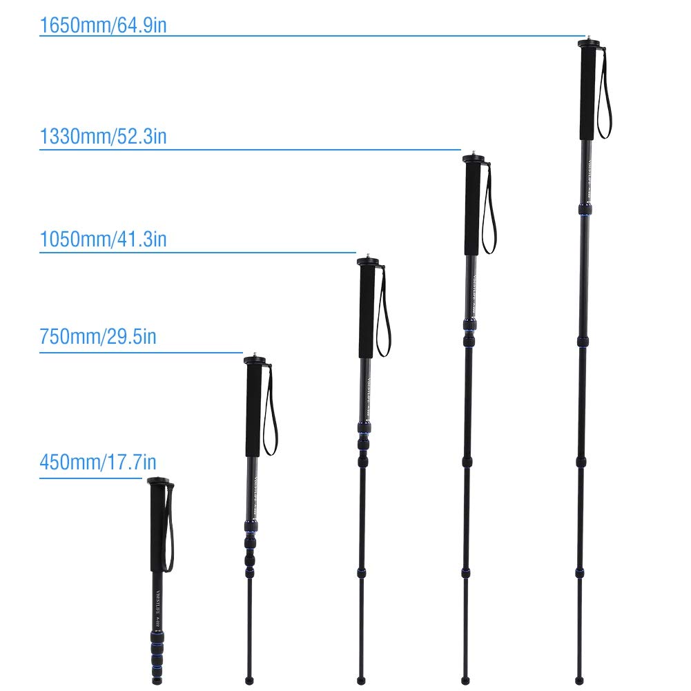 Foto 4 pulgar | Trípode Telescópico Akozon De Aleación De Aluminio Con Carga De 5 Kg - Venta Internacional.