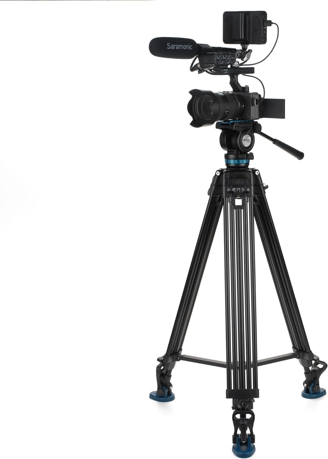 Foto 5 pulgar | Trípode De Vídeo Benro Kh26pc Con 6,8 Kg De Carga Útil Y 184,5 Cm De Altura Máxima - Venta Internacional.