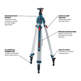 Foto 2 | Trípode Elevador Bosch Bt300 De Aluminio De Alta Resistencia - Venta Internacional