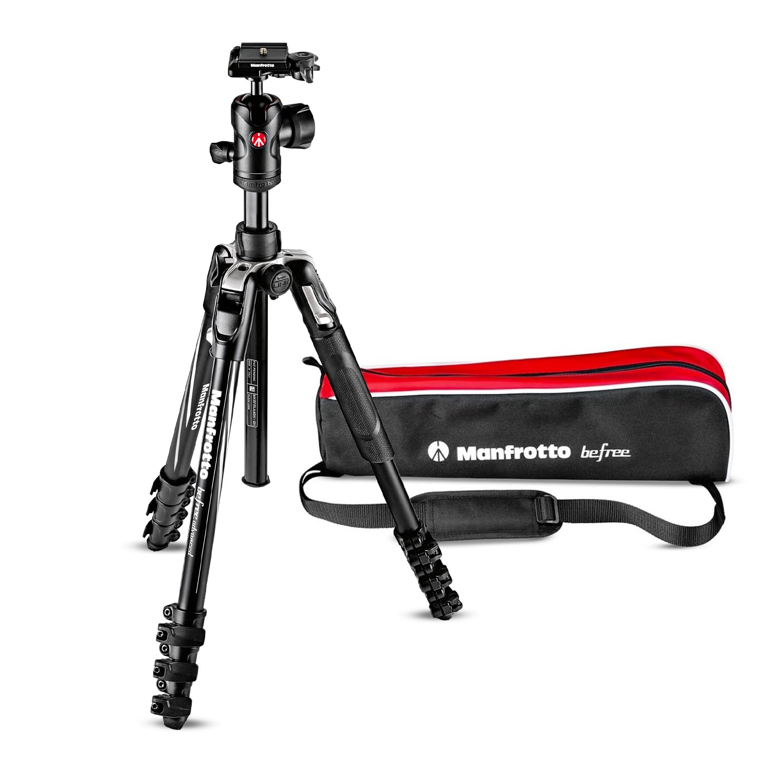 Foto 2 pulgar | Trípode Manfrotto Befree Advanced Lever De Aluminio Con Cabeza Esférica - Venta Internacional