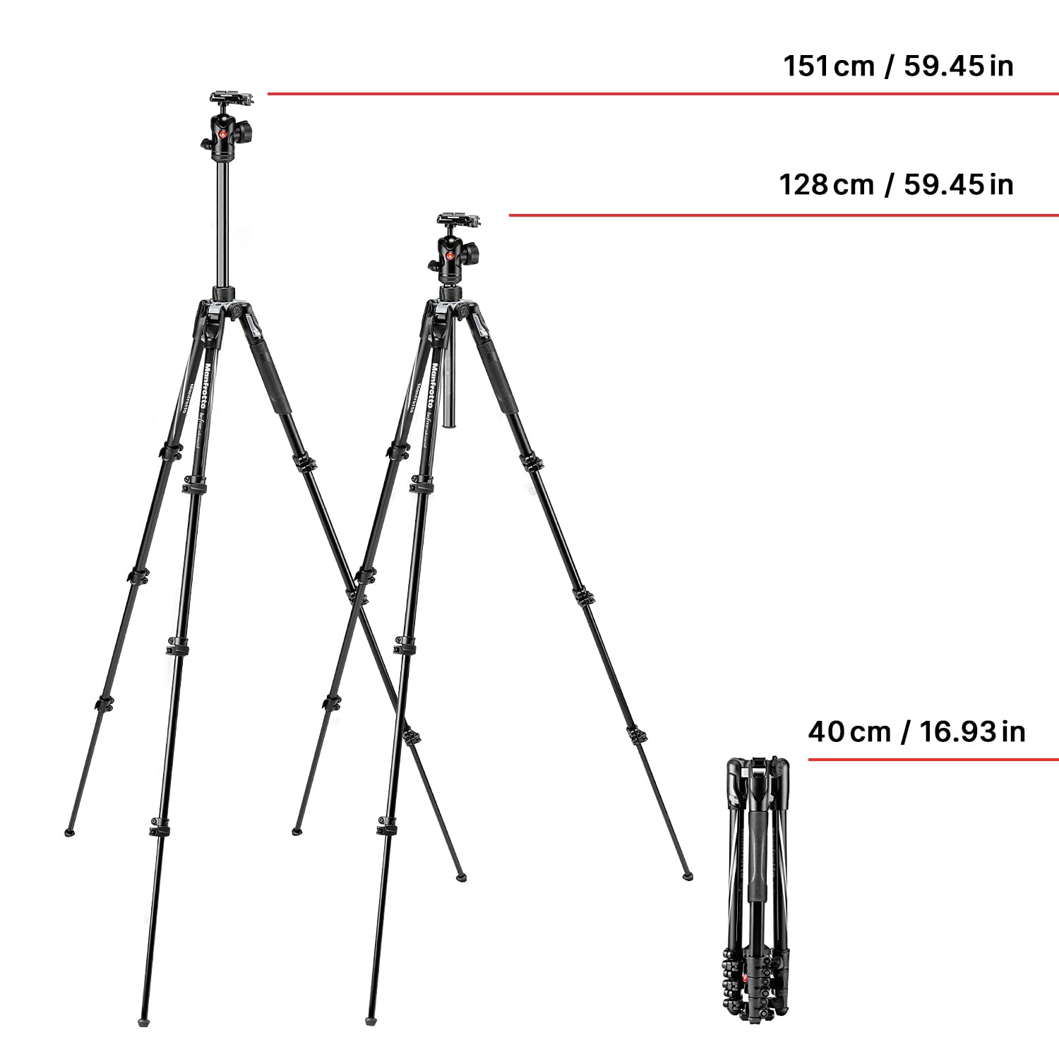 Foto 3 pulgar | Trípode Manfrotto Befree Advanced Lever De Aluminio Con Cabeza Esférica - Venta Internacional