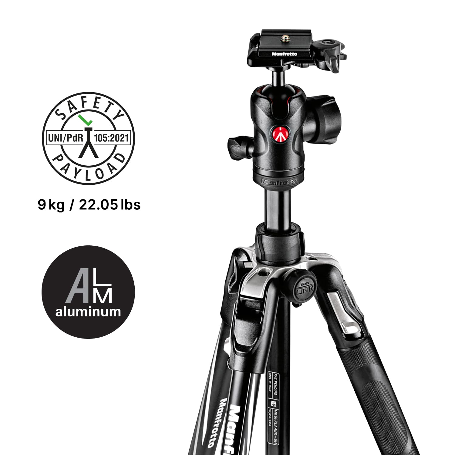 Foto 4 pulgar | Trípode Manfrotto Befree Advanced Lever De Aluminio Con Cabeza Esférica - Venta Internacional