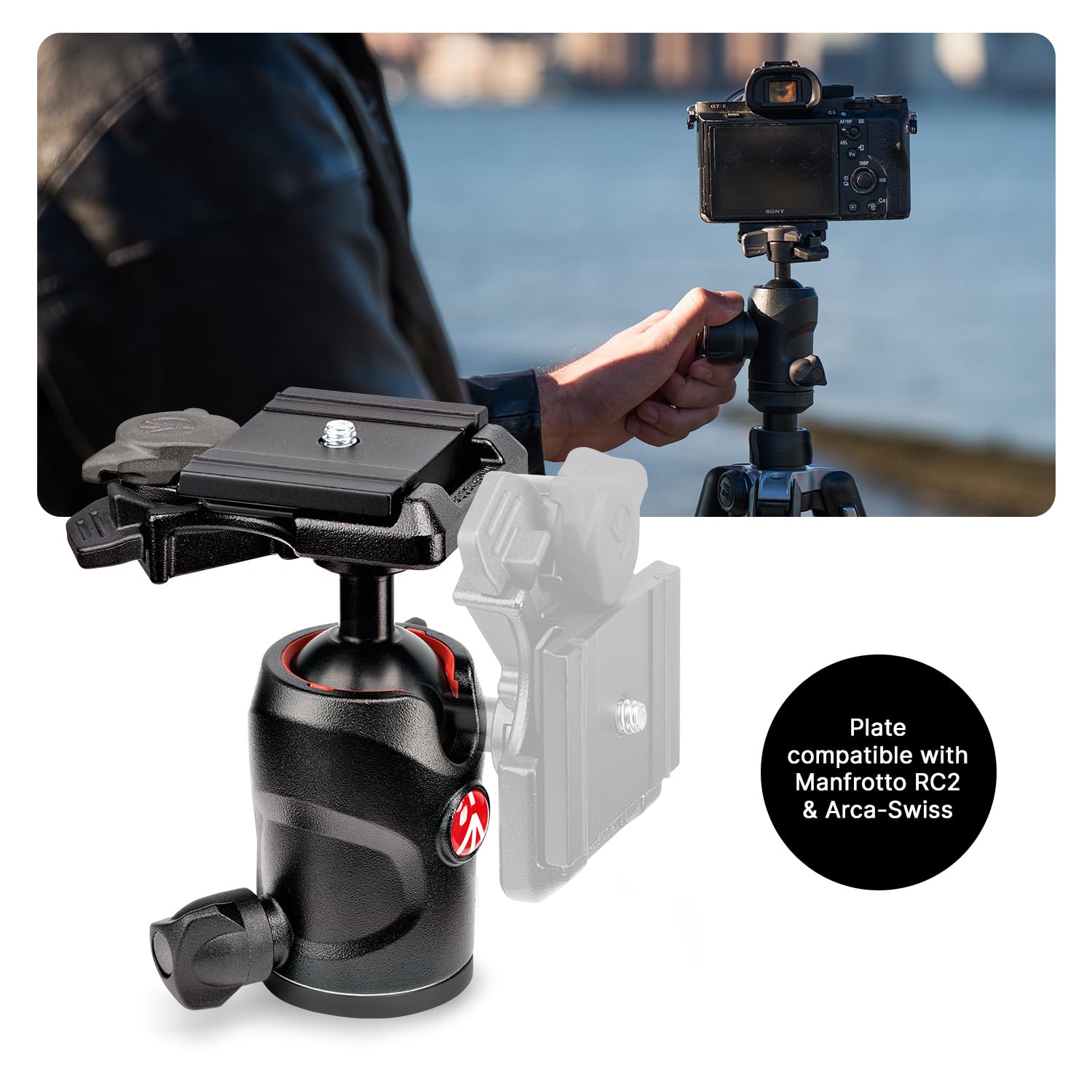 Foto 6 pulgar | Trípode Manfrotto Befree Advanced Lever De Aluminio Con Cabeza Esférica - Venta Internacional
