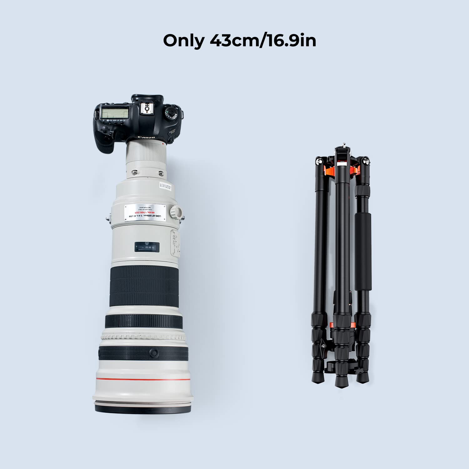Foto 5 pulgar | Trípode para Cámara K&F Concept de 198 cm con Capacidad de Carga de 12 kg - Venta Internacional