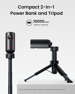 Foto 2 | Trípode Power Bank Nebula Capsule Con Batería De 2 Horas De Duración - Venta Internacional.