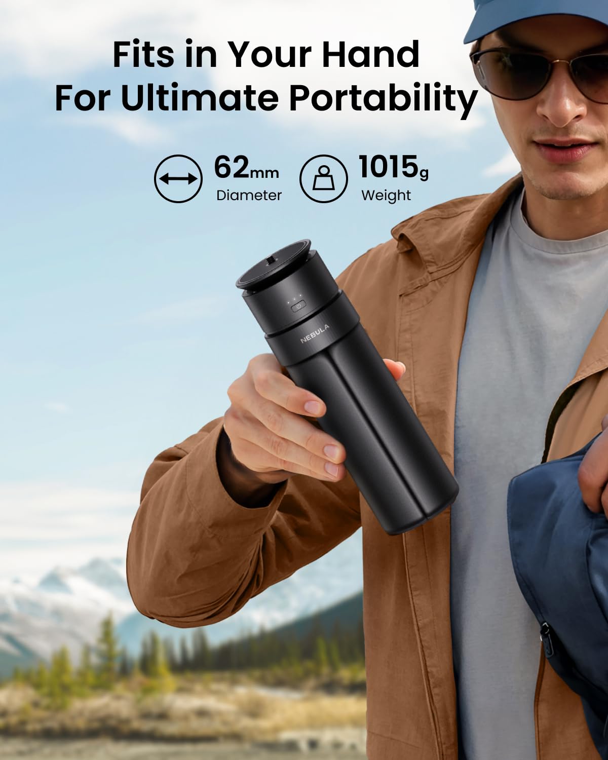 Foto 7 pulgar | Trípode Power Bank Nebula Capsule Con Batería De 2 Horas De Duración - Venta Internacional.