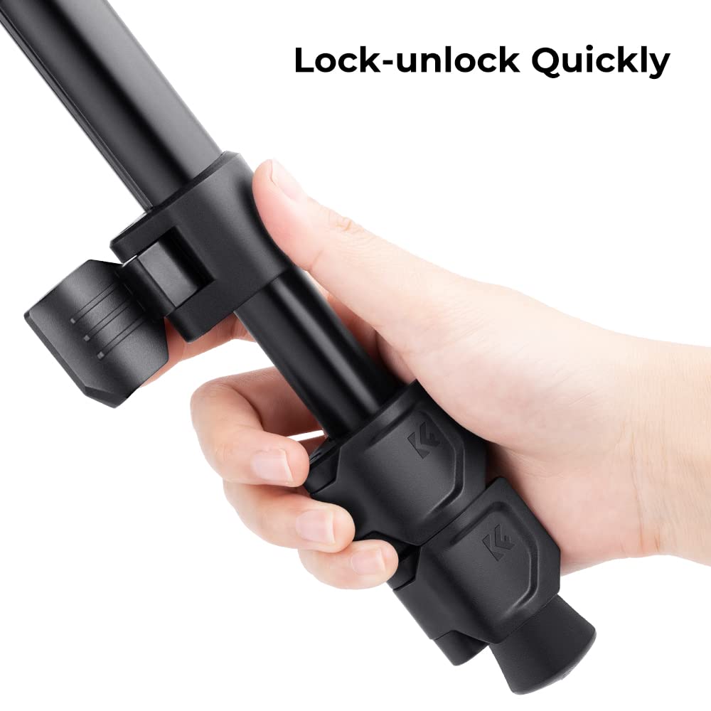 Foto 6 pulgar | Trípode de Cámara K&f Concept B234a1+bh-28l 162 cm - Venta Internacional