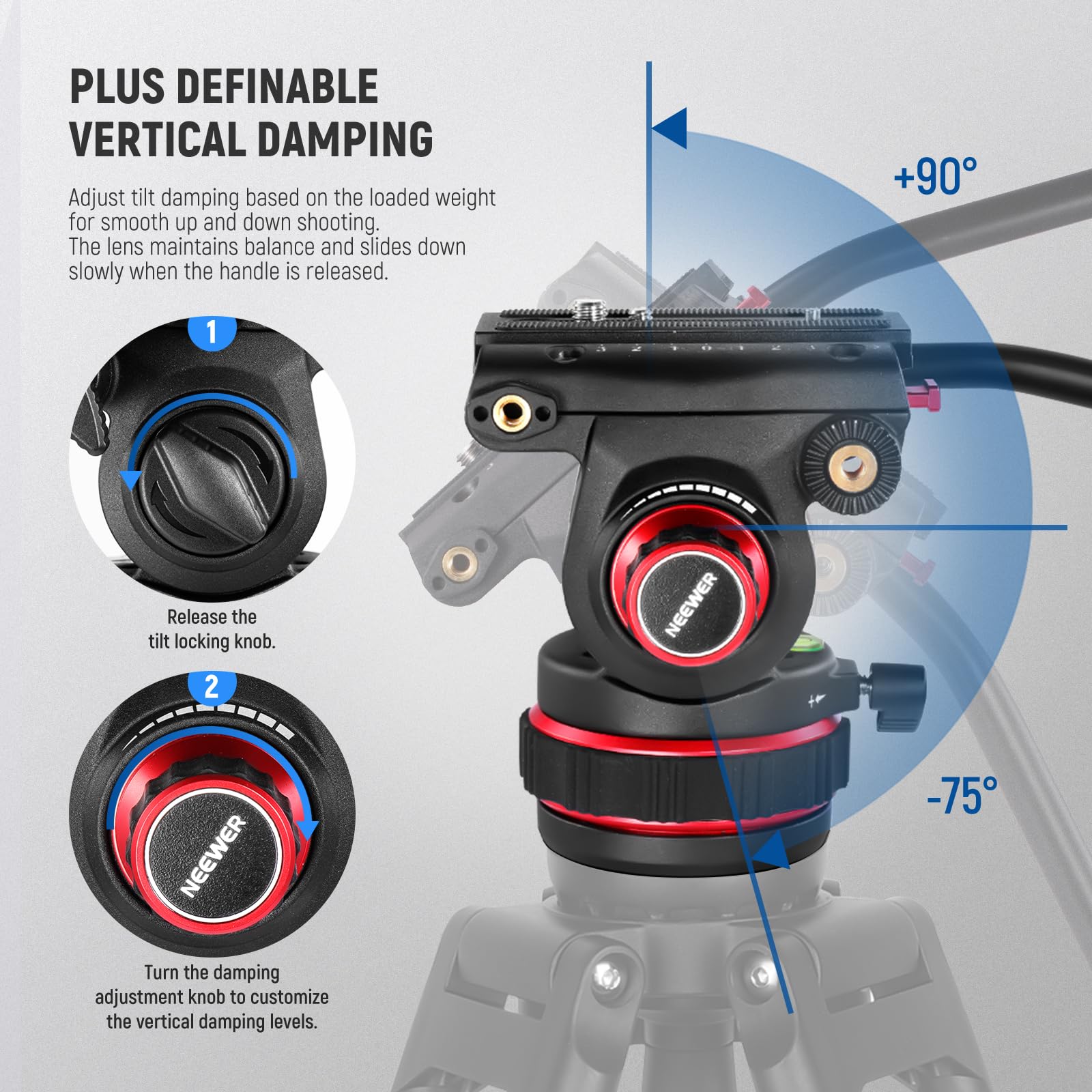Foto 4 pulgar | Trípode De Vídeo Neewer Ajustable-Venta Internacional