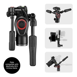 Foto 5 | Trípode Manfrotto Befree 3-way Live Advanced De 4 Secciones - Venta Internacional.