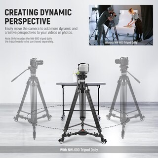 Foto 2 | Trípode Dolly Neewer Para Fotografía, Resistente, Capacidad De 22,68 Kg - Venta Internacional.