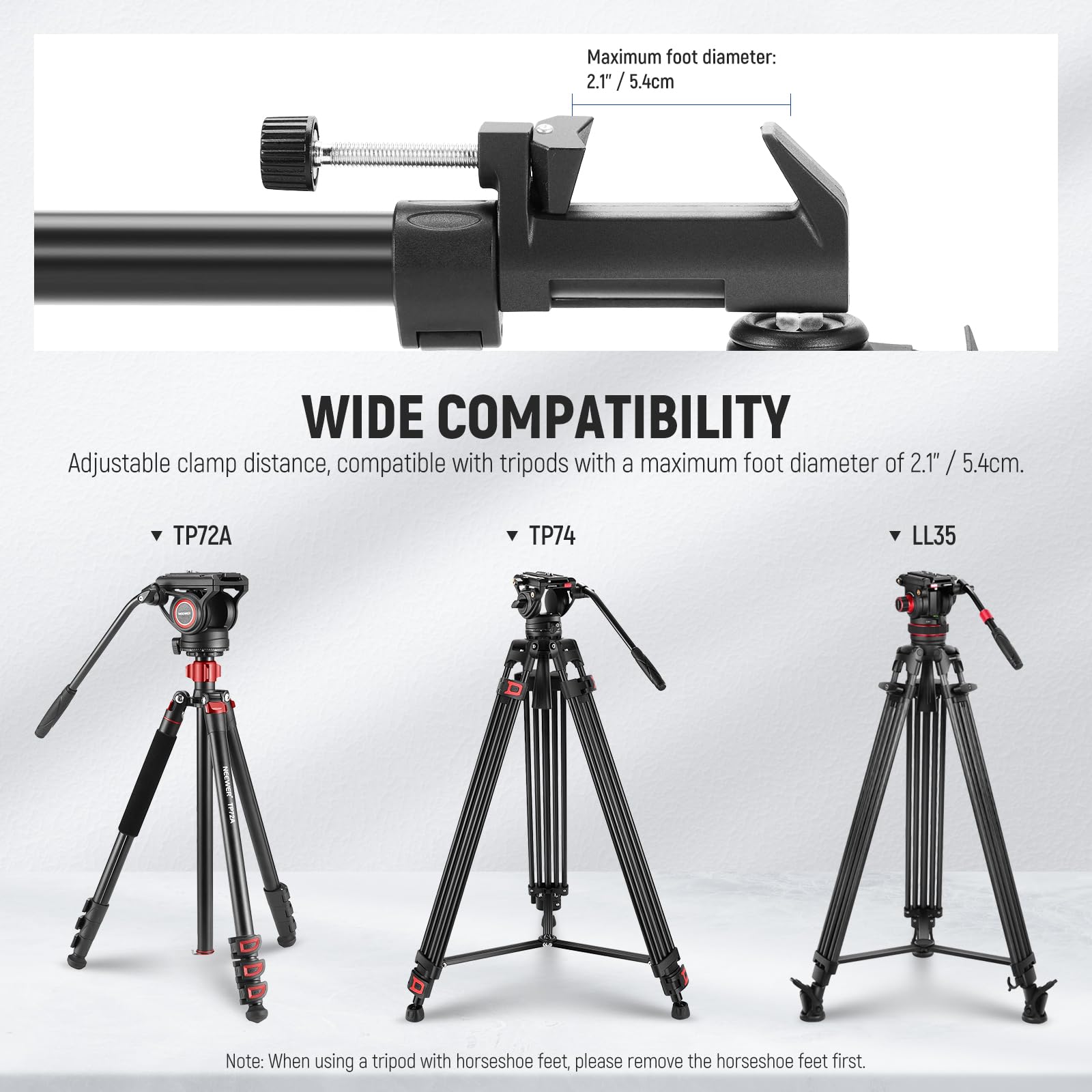 Foto 8 pulgar | Trípode Dolly Neewer Para Fotografía, Resistente, Capacidad De 22,68 Kg - Venta Internacional.