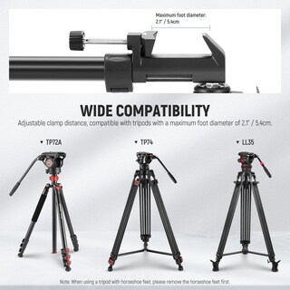 Foto 7 | Trípode Dolly Neewer Para Fotografía, Resistente, Capacidad De 22,68 Kg - Venta Internacional.