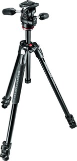 Foto 3 | Trípode Manfrotto 290 Xtra De Aluminio De 3 Secciones Con Cabezal 804 De 3 Vías - Venta Internacional.