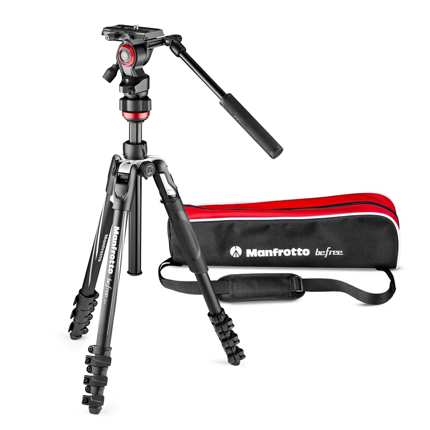 Foto 2 pulgar | Trípode Manfrotto Befree Travel Professional Video Negro - Venta Internacional.