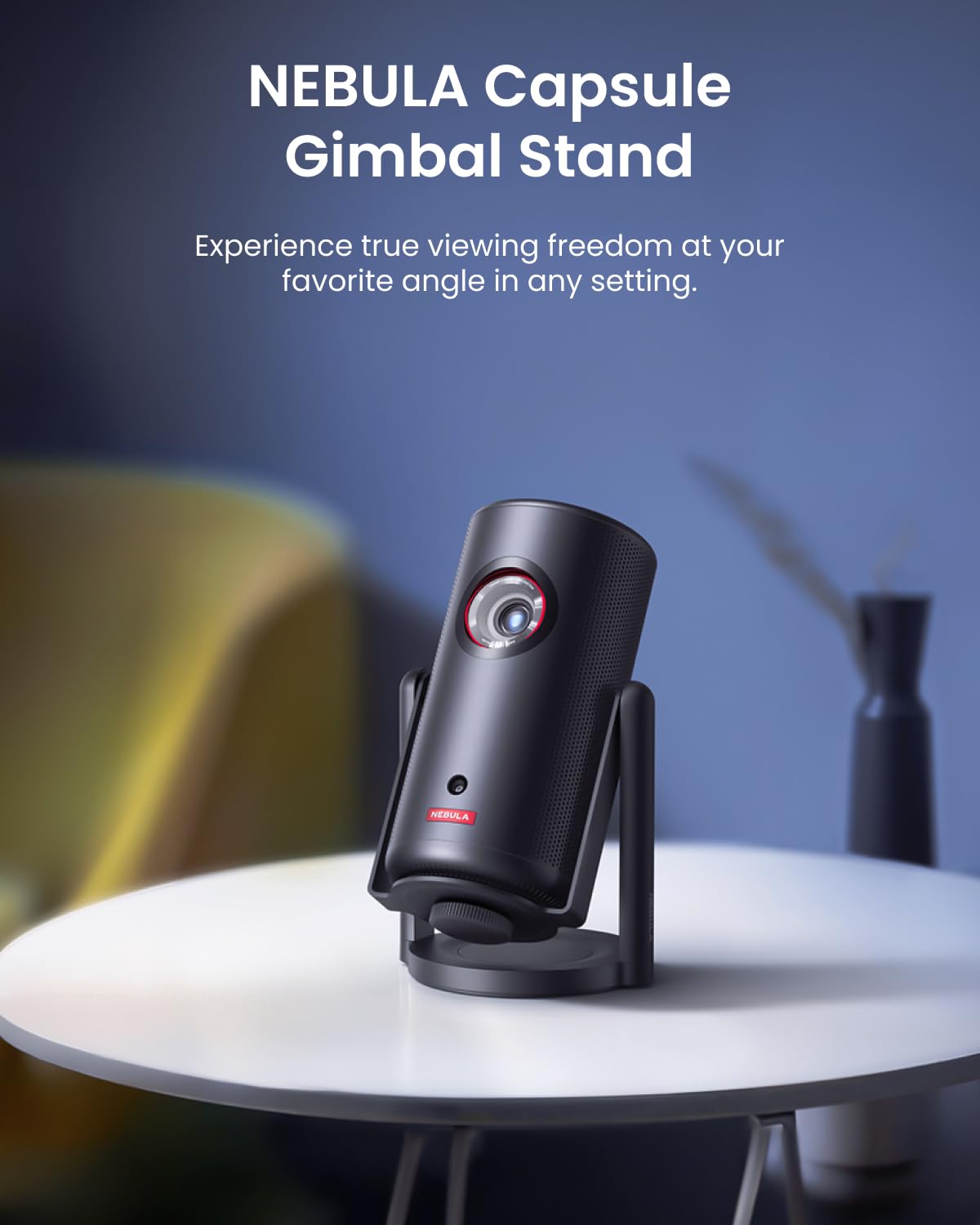Foto 3 pulgar | Soporte De Cardán Nebula Capsule Con Ángulo De Visión De 0 A 360° - Venta Internacional.