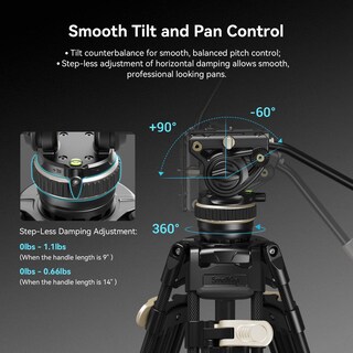 Foto 4 | Trípode Smallrig Ad-100 Freeblazer De Fibra De Carbono De Alta Resistencia - Venta Internacional.