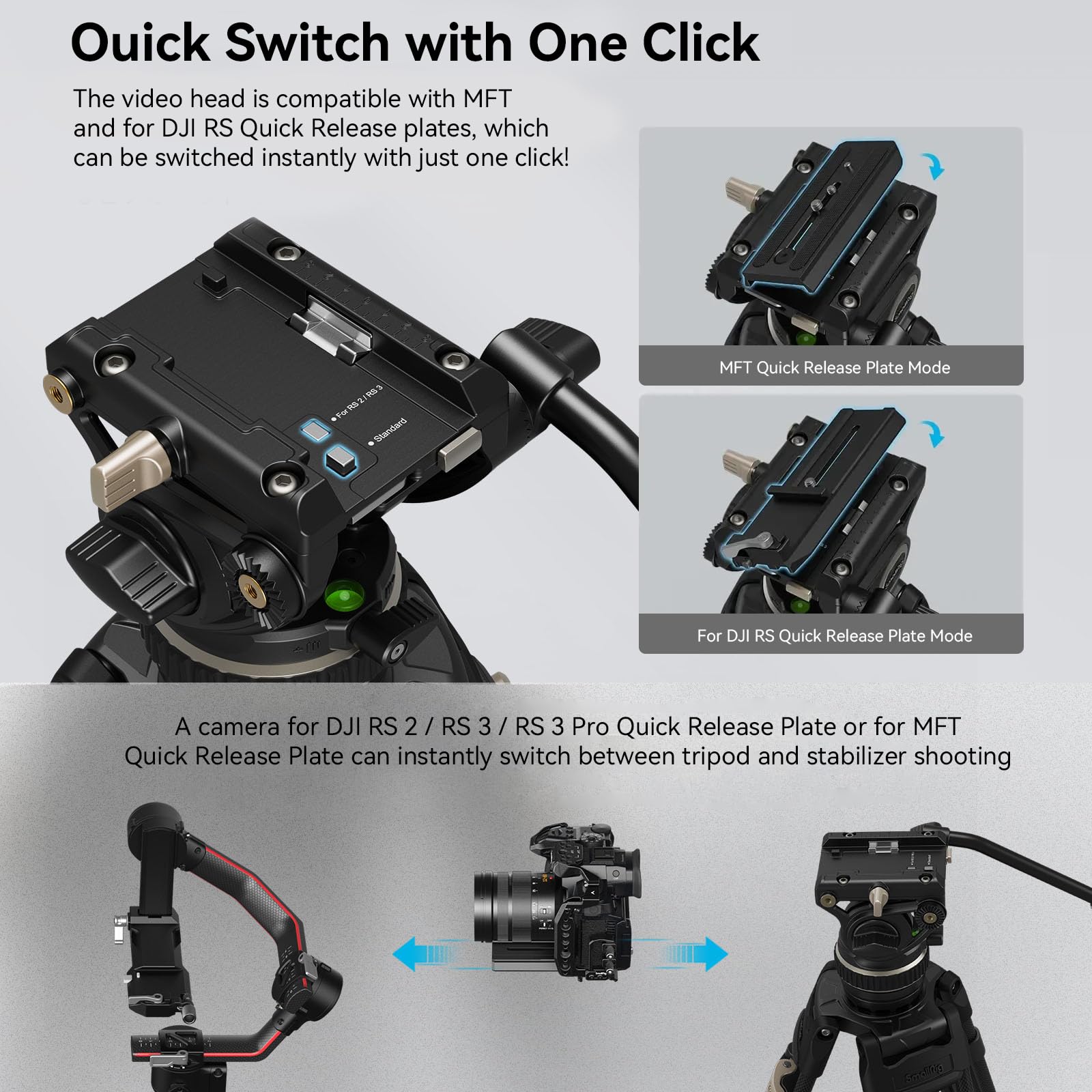 Foto 6 | Trípode Smallrig Ad-100 Freeblazer De Fibra De Carbono De Alta Resistencia - Venta Internacional.