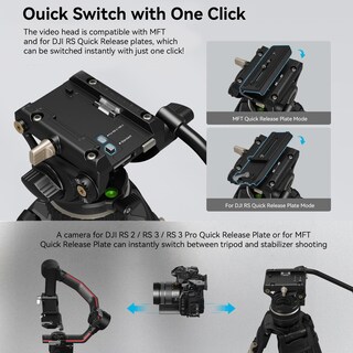 Foto 6 | Trípode Smallrig Ad-100 Freeblazer De Fibra De Carbono De Alta Resistencia - Venta Internacional.