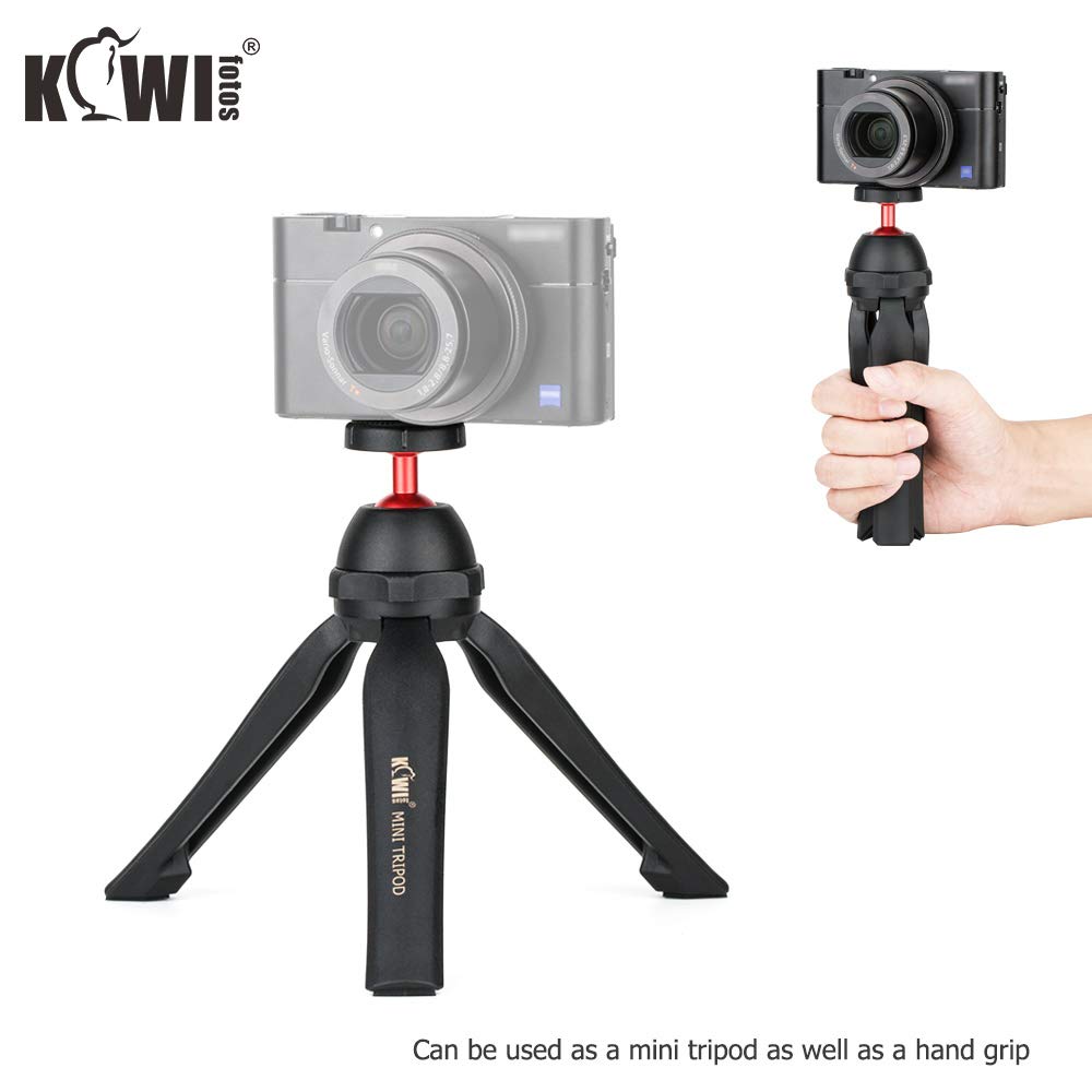 Foto 3 pulgar | Trípode De Mesa Kiwifotos Mini Con Cabezal Esférico De 360° Para Cámara Y Teléfono - Venta Internacional.