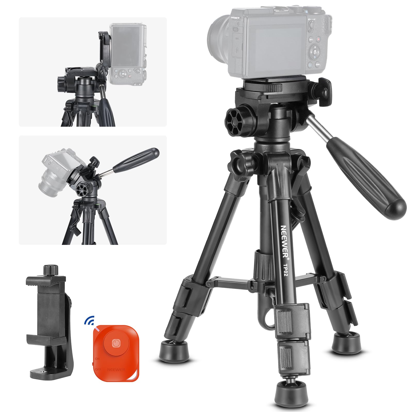 Mini Trípode De Escritorio Neewer Basic Tp02 Para Iphone Y Cámara - Venta Internacional.