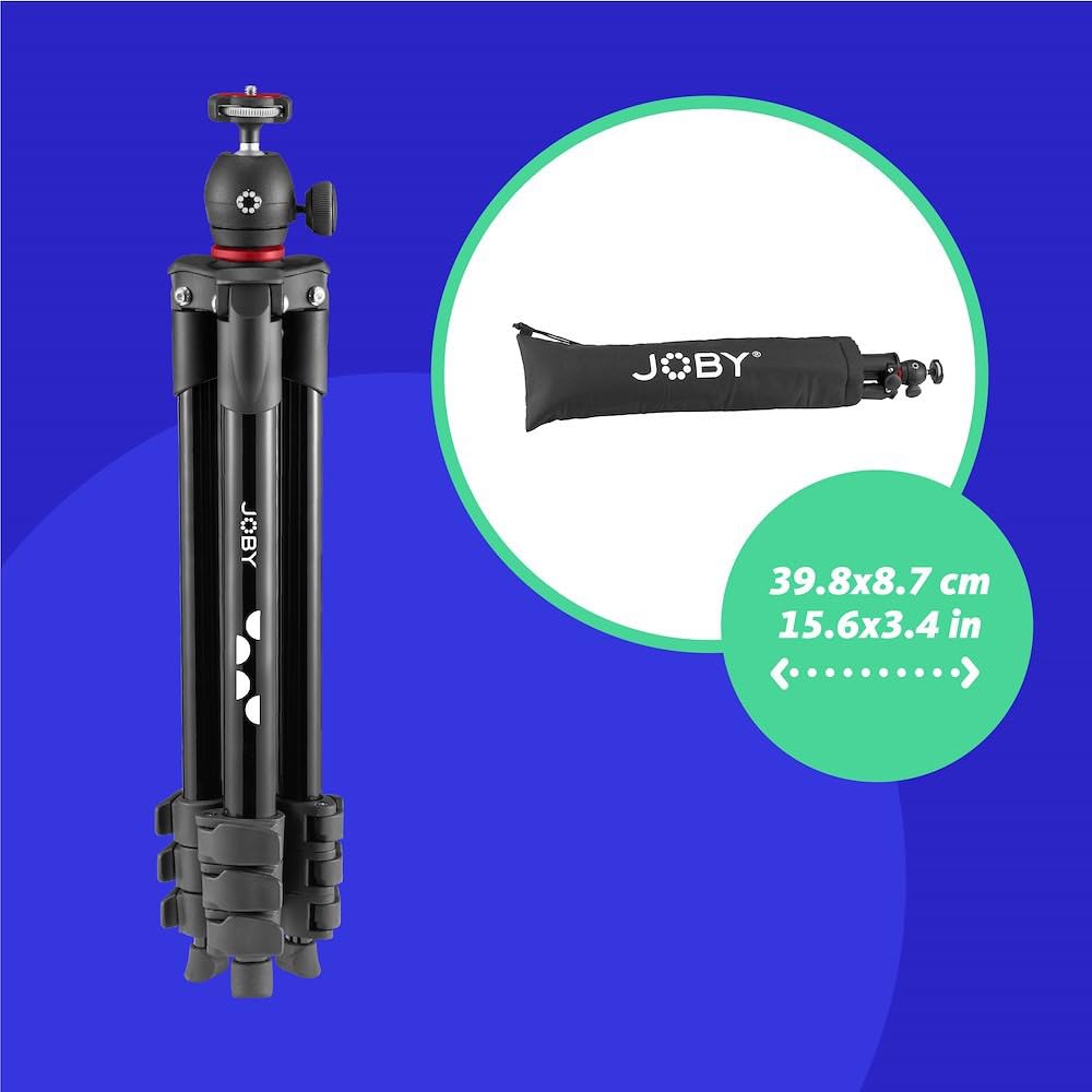 Foto 7 pulgar | Kit De Luz Compacta Joby Con Trípode Con Cabezal Esférico Para Cámara O Teléfono - Venta Internacional.
