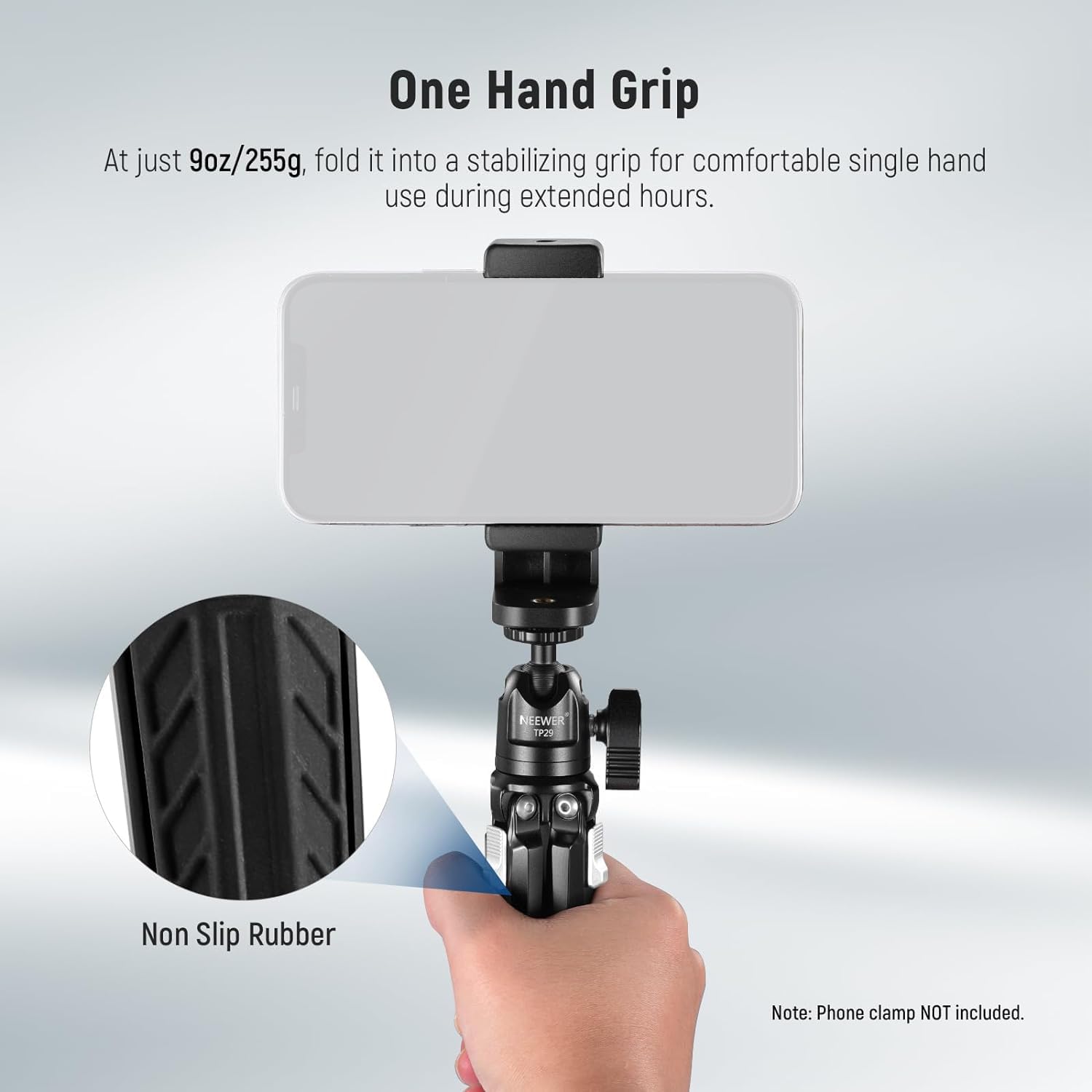 Foto 5 pulgar | Mesa Pequeña De Metal Tripod Neewer Tp29 Con Cabeza Esférica De 360°, 3 Kg - Venta Internacional.