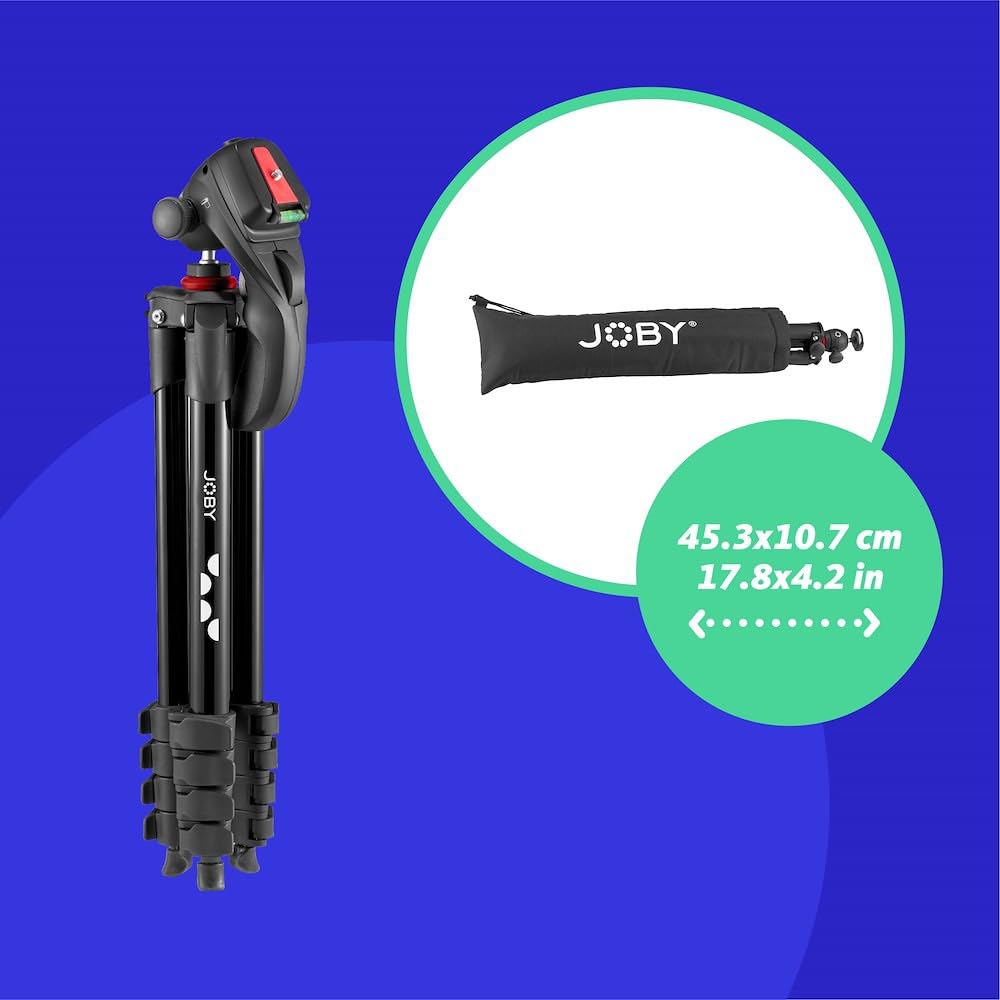 Foto 3 | Trípode Joby Compact Action Con Cabezal Esférico Para Cámaras - Venta Internacional.