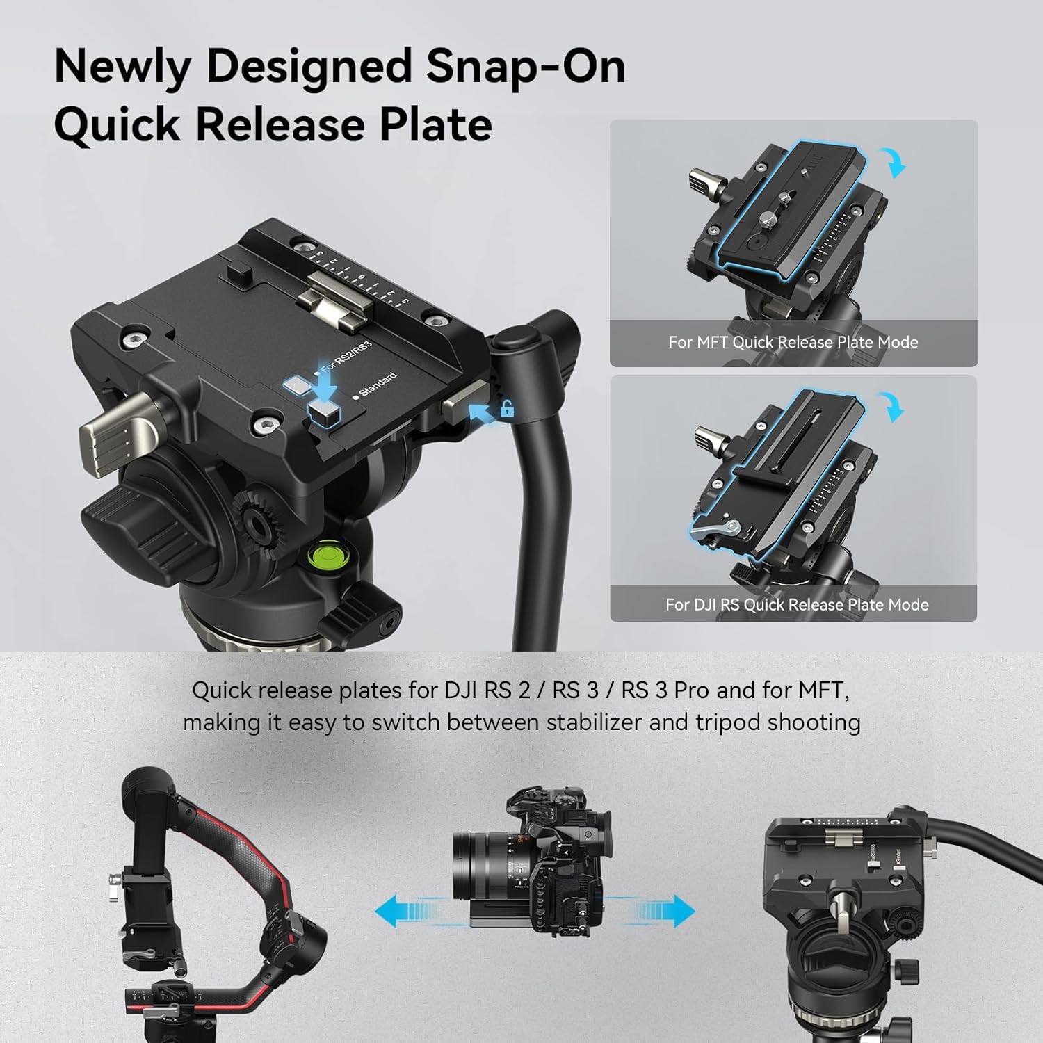 Foto 4 pulgar | Trípode De Vídeo Smallrig Ct210 4475 Con Cabezal Fluido Para Cámara - Venta Internacional.