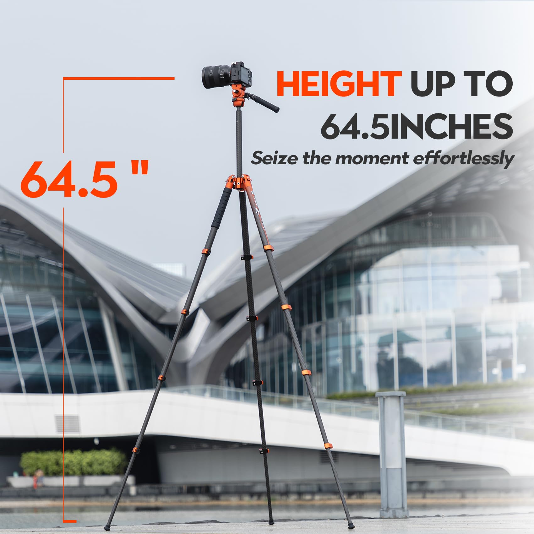 Foto 6 pulgar | Trípode Fotopro X-airfly Para Vídeo Ligero, De Viaje, 1,34 Kg - Venta Internacional.