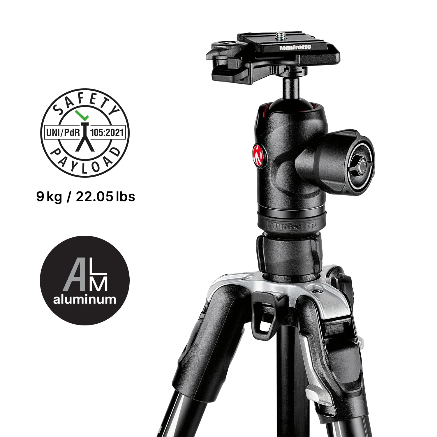Foto 3 | Trípode Para Cámara Manfrotto Befree Advanced Con Cierre Giratorio - Venta Internacional.