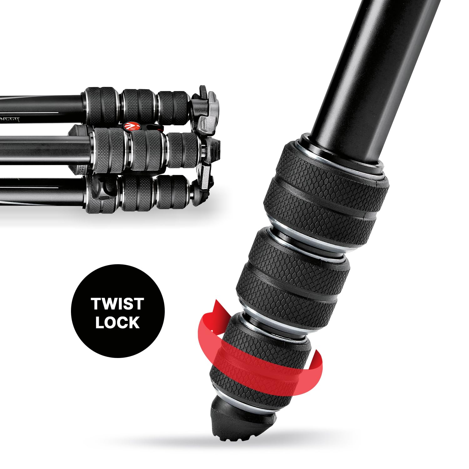 Foto 6 | Trípode Para Cámara Manfrotto Befree Advanced Con Cierre Giratorio - Venta Internacional.