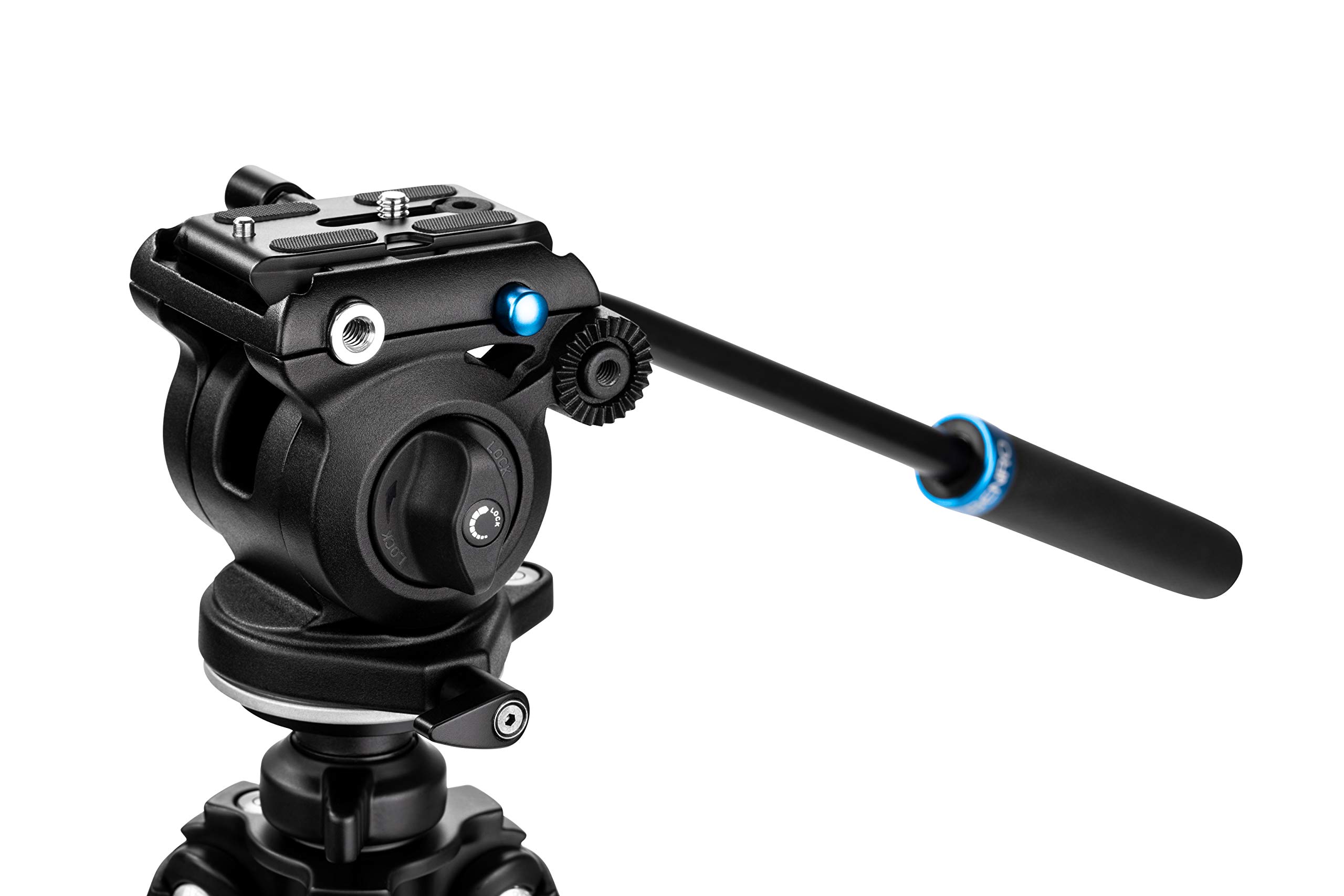 Foto 1 | Cabezal De Vídeo Fluido Benro S2 Pro Con Brazo Panorámico De 2,5 Kg De Carga Máxima - Venta Internacional.