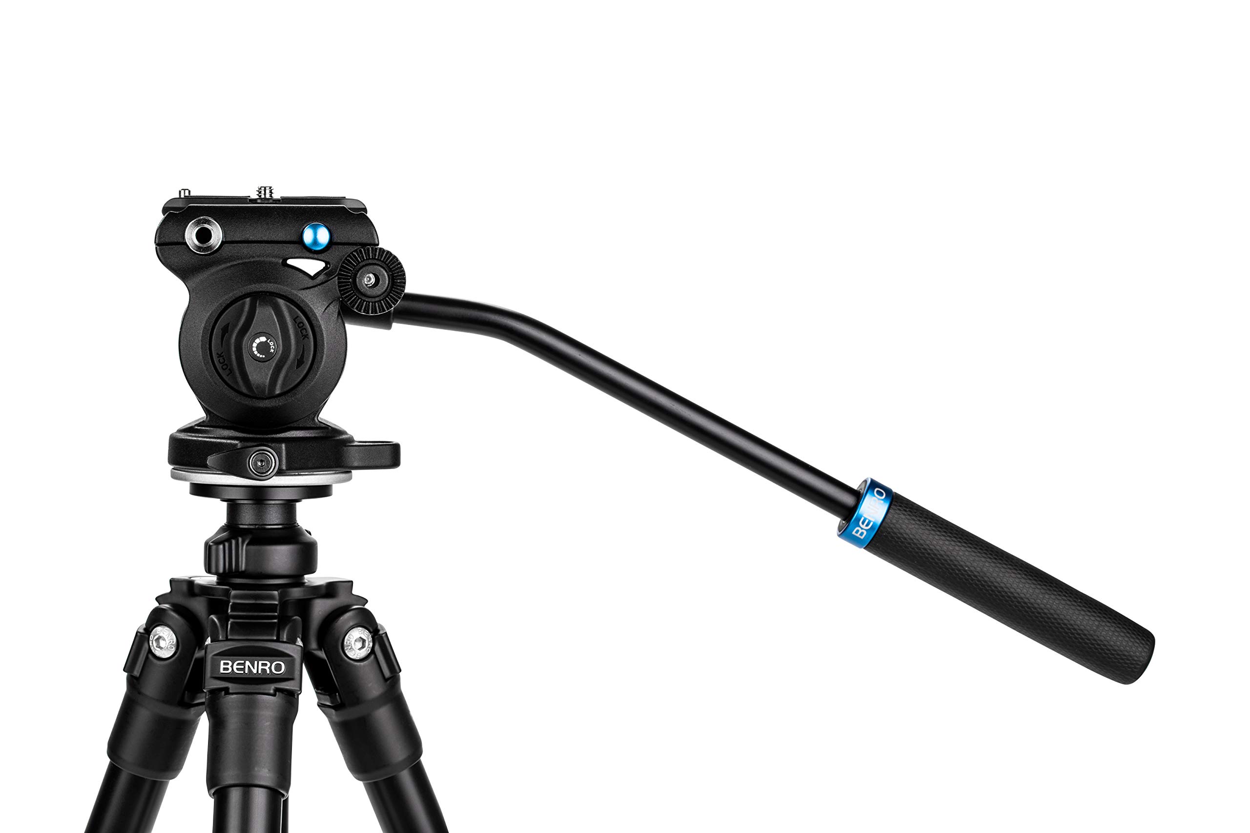 Foto 5 | Cabezal De Vídeo Fluido Benro S2 Pro Con Brazo Panorámico De 2,5 Kg De Carga Máxima - Venta Internacional.
