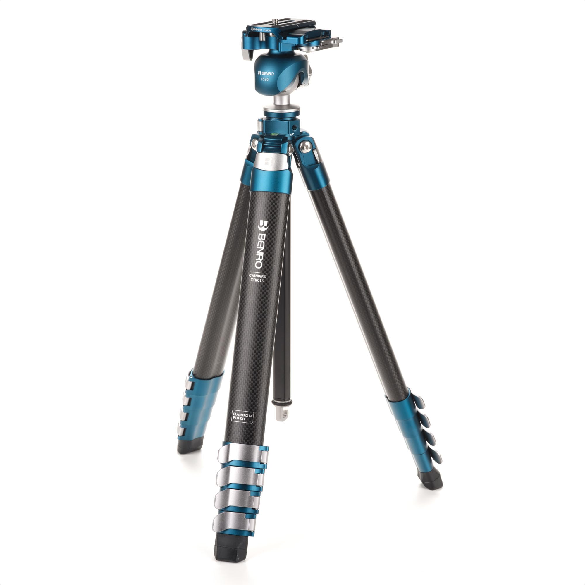 Foto 2 pulgar | Trípode Benro Cyanbird Tcbc15 De Fibra De Carbono Con Cabezal Esférico Fs30 - Venta Internacional.