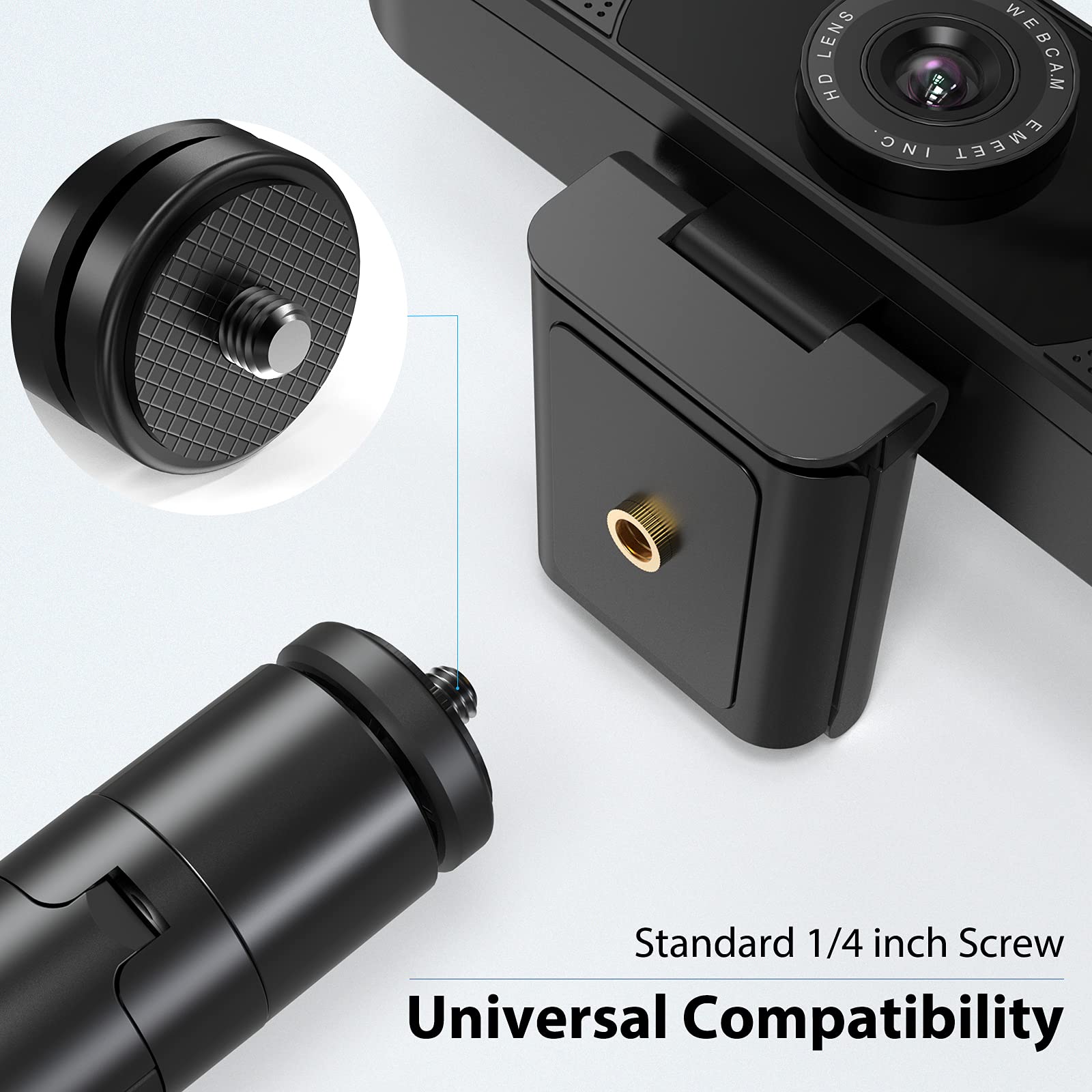 Foto 5 | Trípode Para Cámara Web Emeet Professional Mini Ajustable De 14,5 A 31 Cm - Venta Internacional.