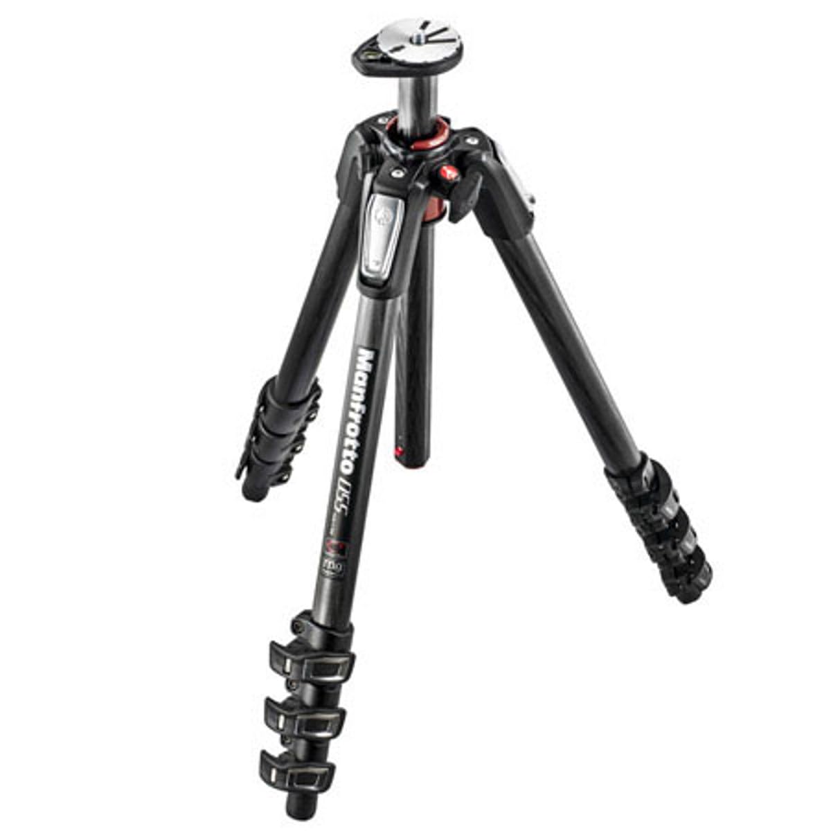 Foto 2 pulgar | Trípode Manfrotto 055 De Fibra De Carbono De 4 Secciones Con Columna Horizontal - Venta Internacional.