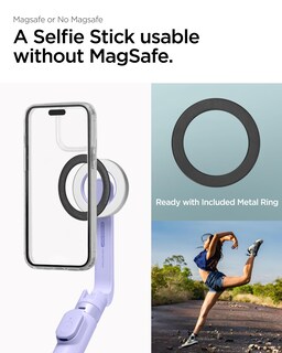 Foto 2 | Soporte Para Trípode Para Selfies Spigen Magsafe Con Control Remoto Bluetooth - Venta Internacional.