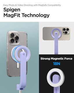 Foto 3 | Soporte Para Trípode Para Selfies Spigen Magsafe Con Control Remoto Bluetooth - Venta Internacional.