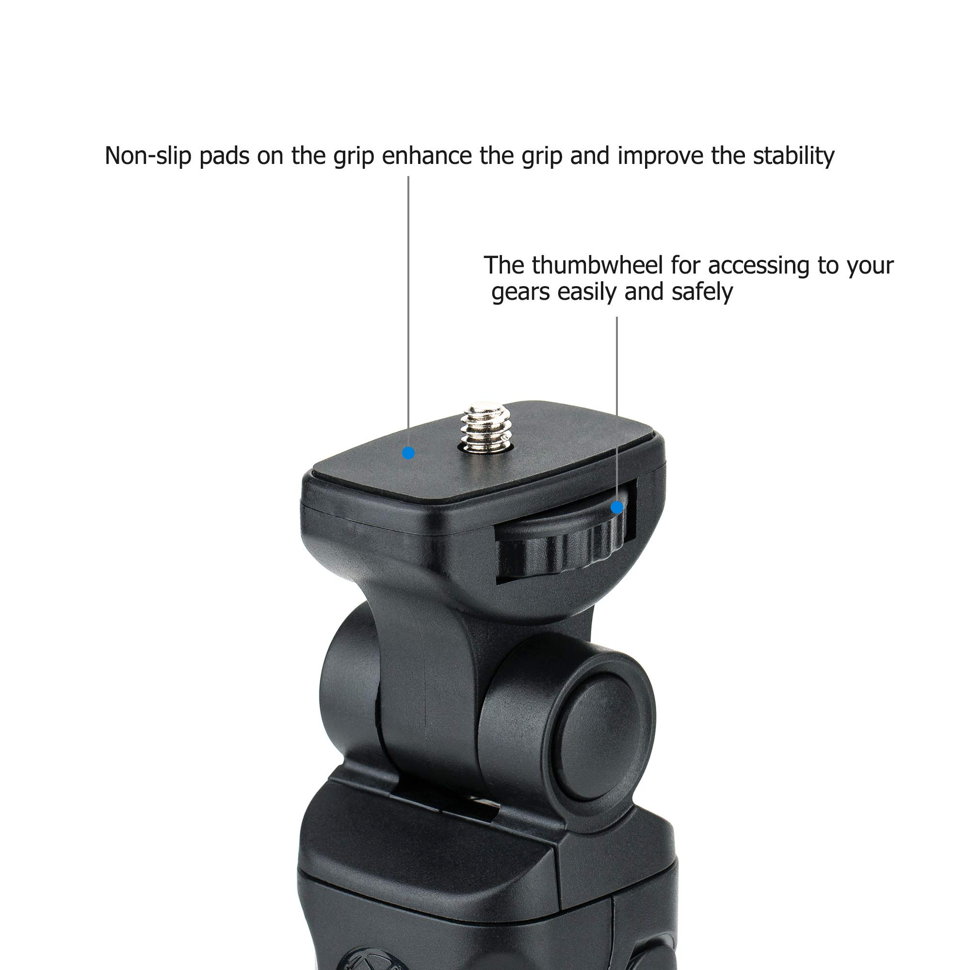 Foto 6 | Trípode Portátil Shooting Grip Jjc Para Sony Zv-e10 Zv-1 A6700 - Venta Internacional.