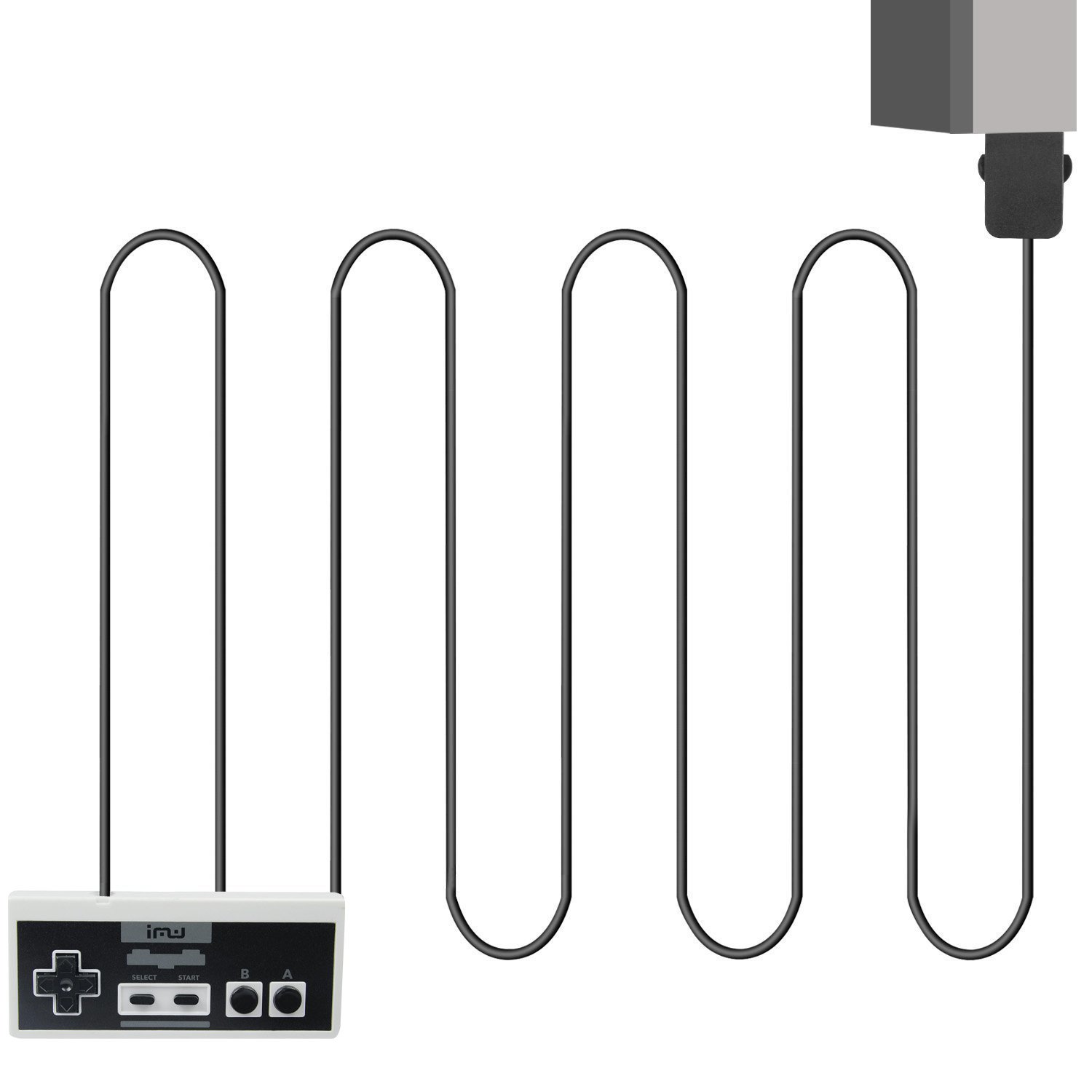 Foto 4 pulgar | Control de Juegos Imw Wired para Nes Classic Edition 2 Piezas - Venta Internacional