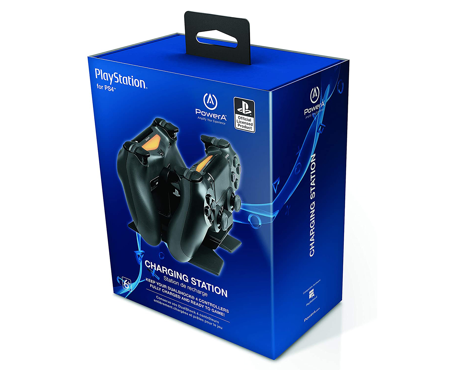 Estación de Carga para DualShock de PS4 PowerA Cpfa141325-02 color Negro