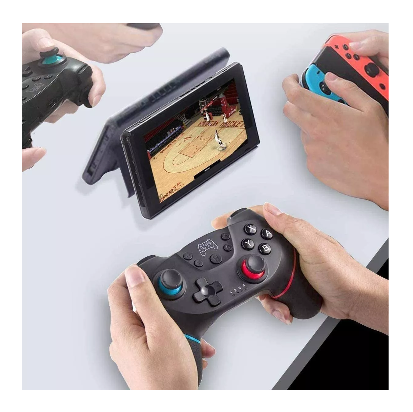 Foto 5 pulgar | Control Inalámbrico Mando para Nintendo Switch color Negro