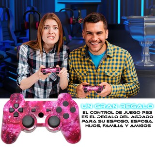 Foto 6 | Control Inalambrico Compatible Con Ps3 Galaxia + Cable De Carga