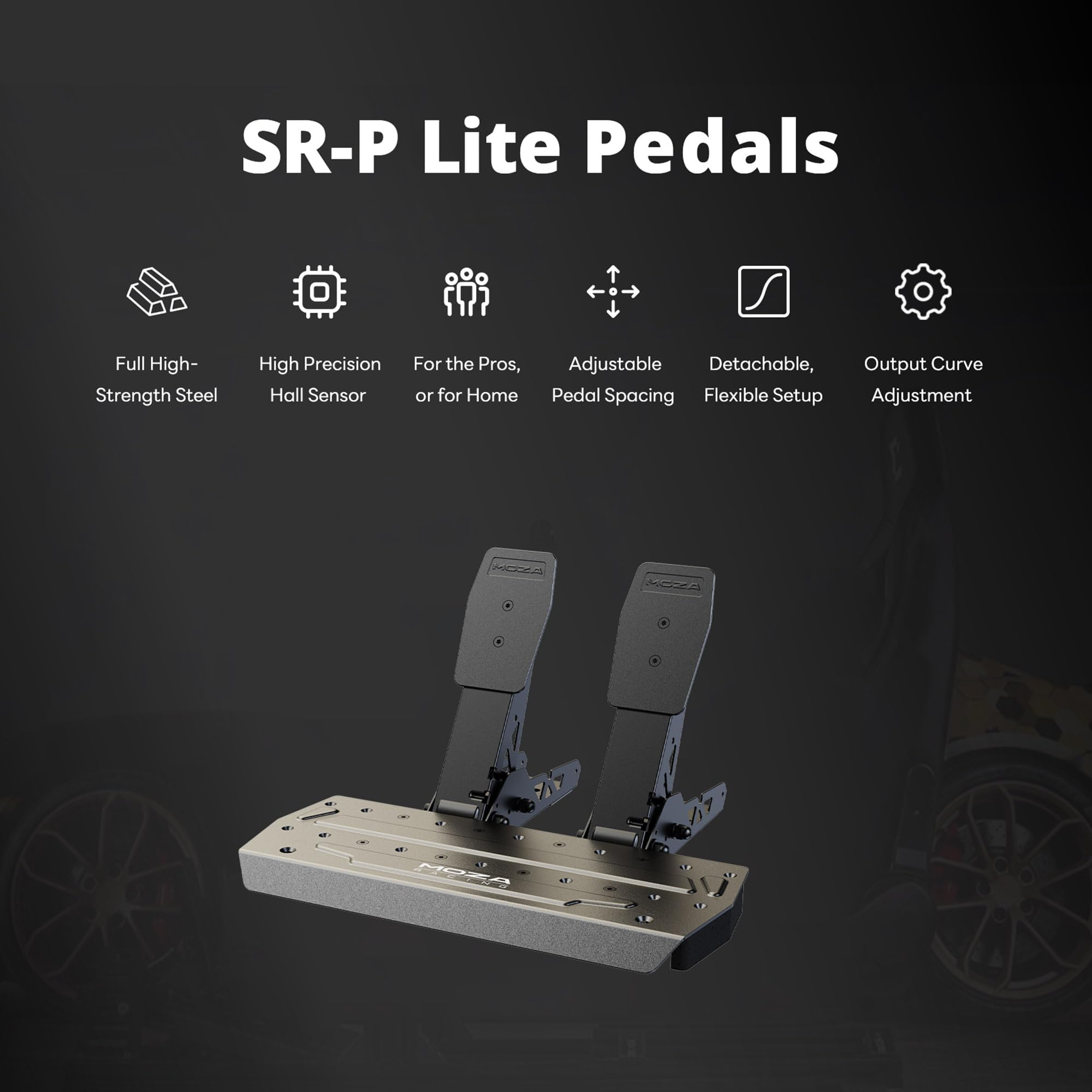 Foto 8 pulgar | Paquete De Volante Y Pedales Moza R3 Para Pc Racing Simulator - Venta Internacional.