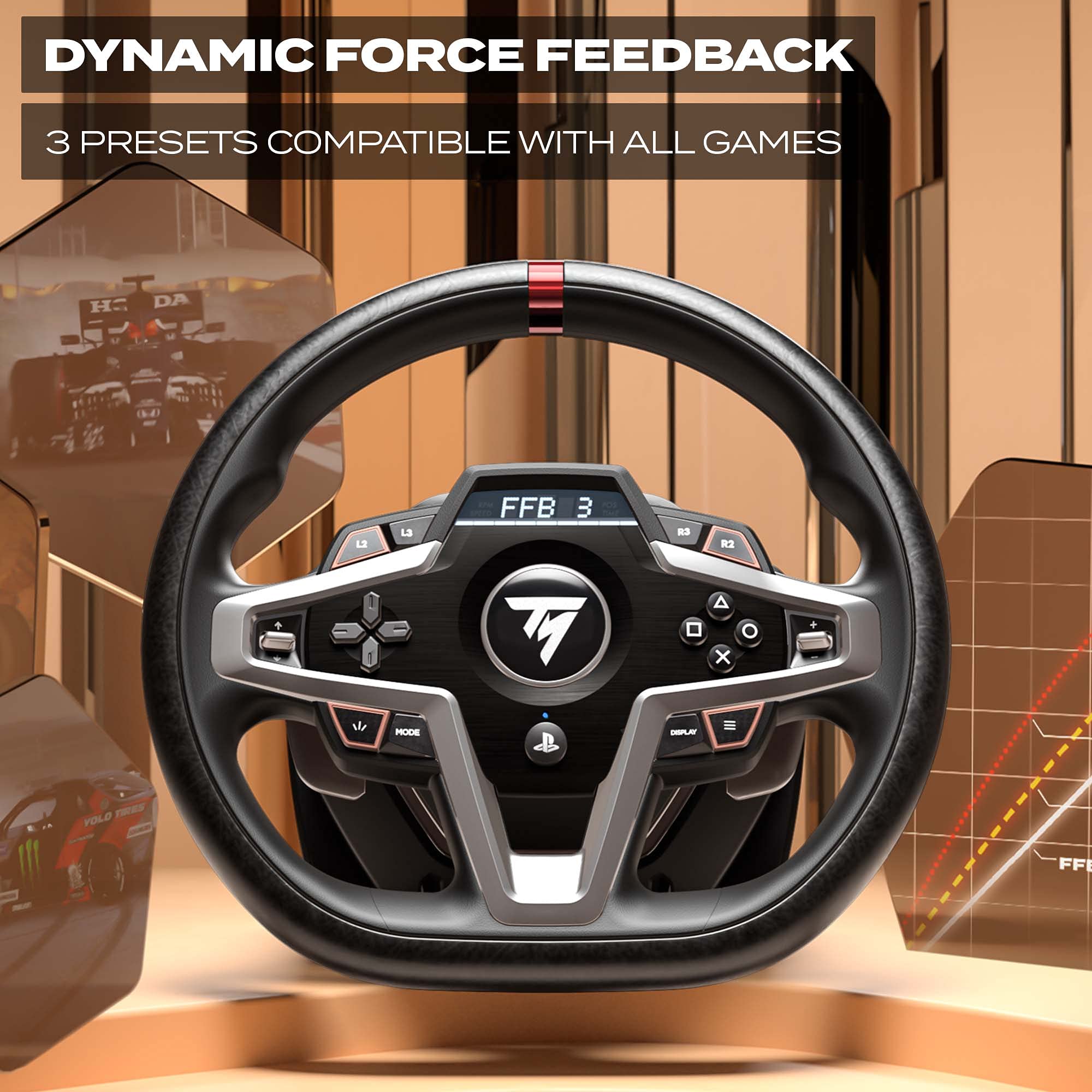Foto 4 pulgar | Volante De Carreras Thrustmaster T248p Force Feedback Ps5/ps4/pc - Venta Internacional.